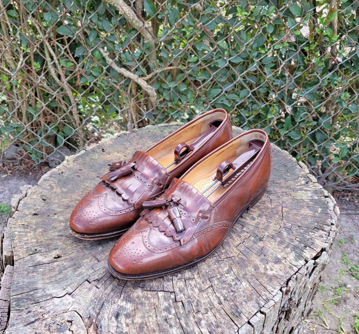 美品 JOHNSTON & MURPHY OPTIMAタッセルローファー 9.5 美品 JOHNSTON & MURPHY OPTIMAタッセルローファー 9.5