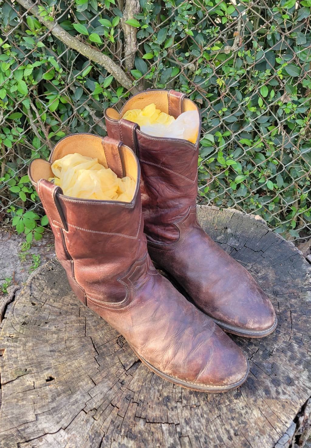Worn roper best sale boots