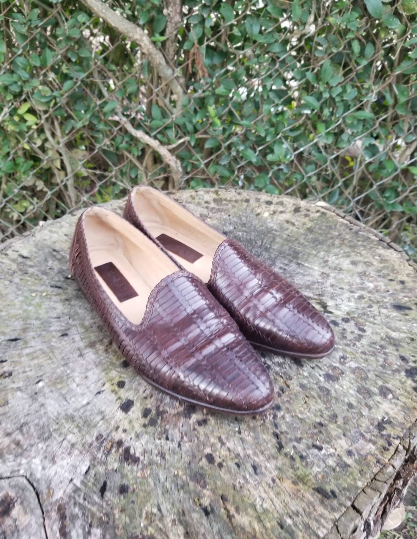 Woven Leather Loafers by IPANEMA Size 8.5 M Made in Brazil - Etsy Hong Kong