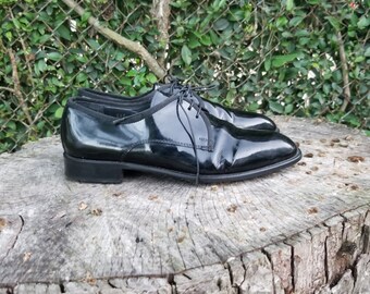 Pronto Uomo Firenze Dress Shoes Formal Tux Black Patent  display picture 2