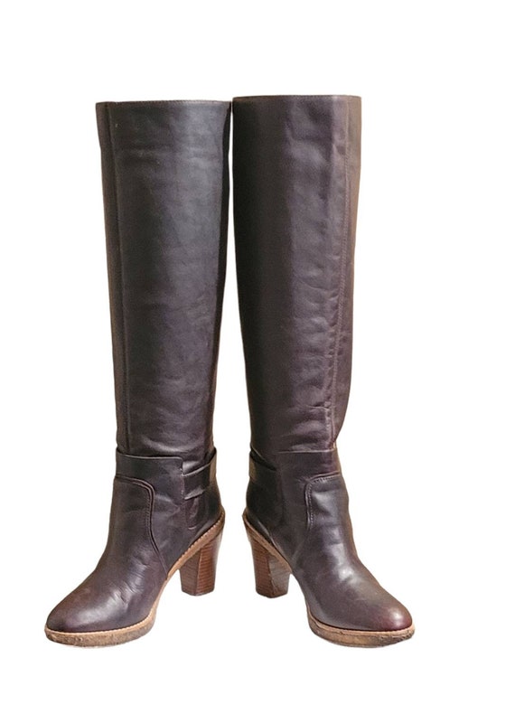 Vintage Michael Kors Tall Pull On Hipster Boots/S… - image 3