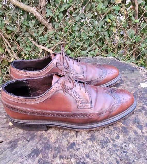 9 EEE Vintage 60s Florsheim Imperial Kenmoor Wing… - image 2