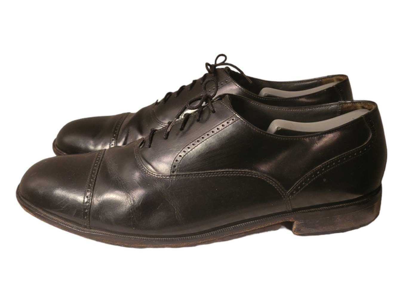 Bostonian narrate cap black leather shoes Bostonian Narrate Cap 26116112 Mens Brown Leather Lace Up  main image 3