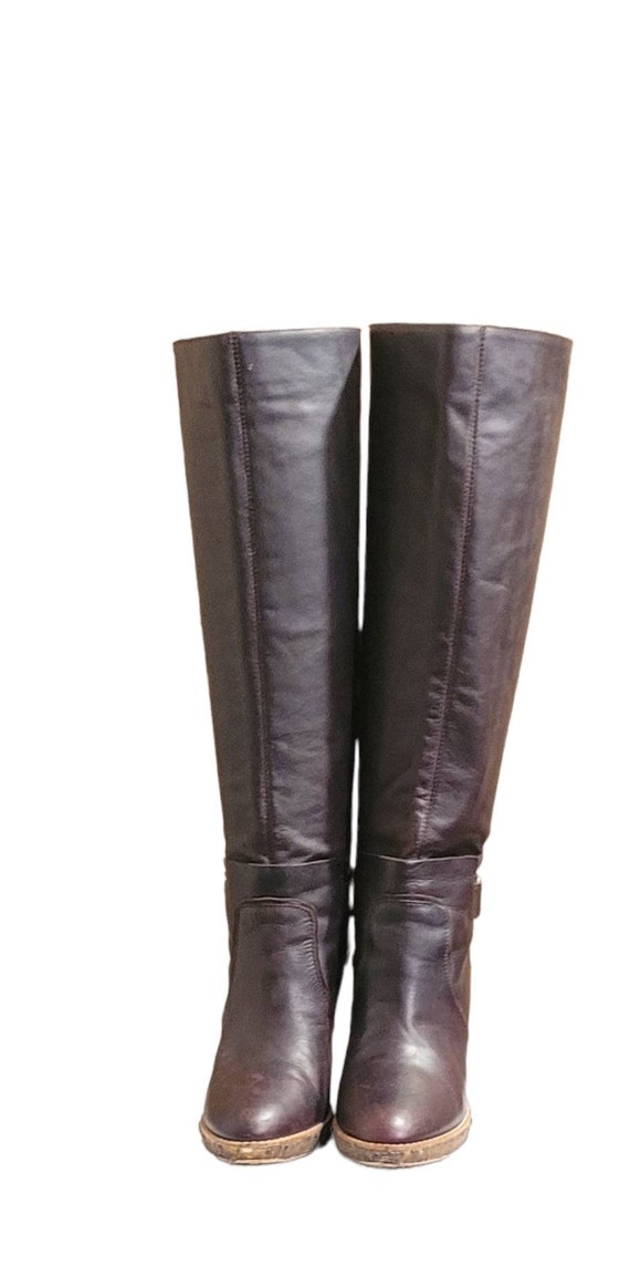 Vintage Michael Kors Tall Pull On Hipster Boots/S… - image 4