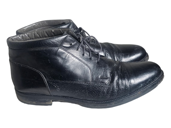 Buy Johnston & Murphy Cellini Mens Brown Leather Ankle  display picture 1