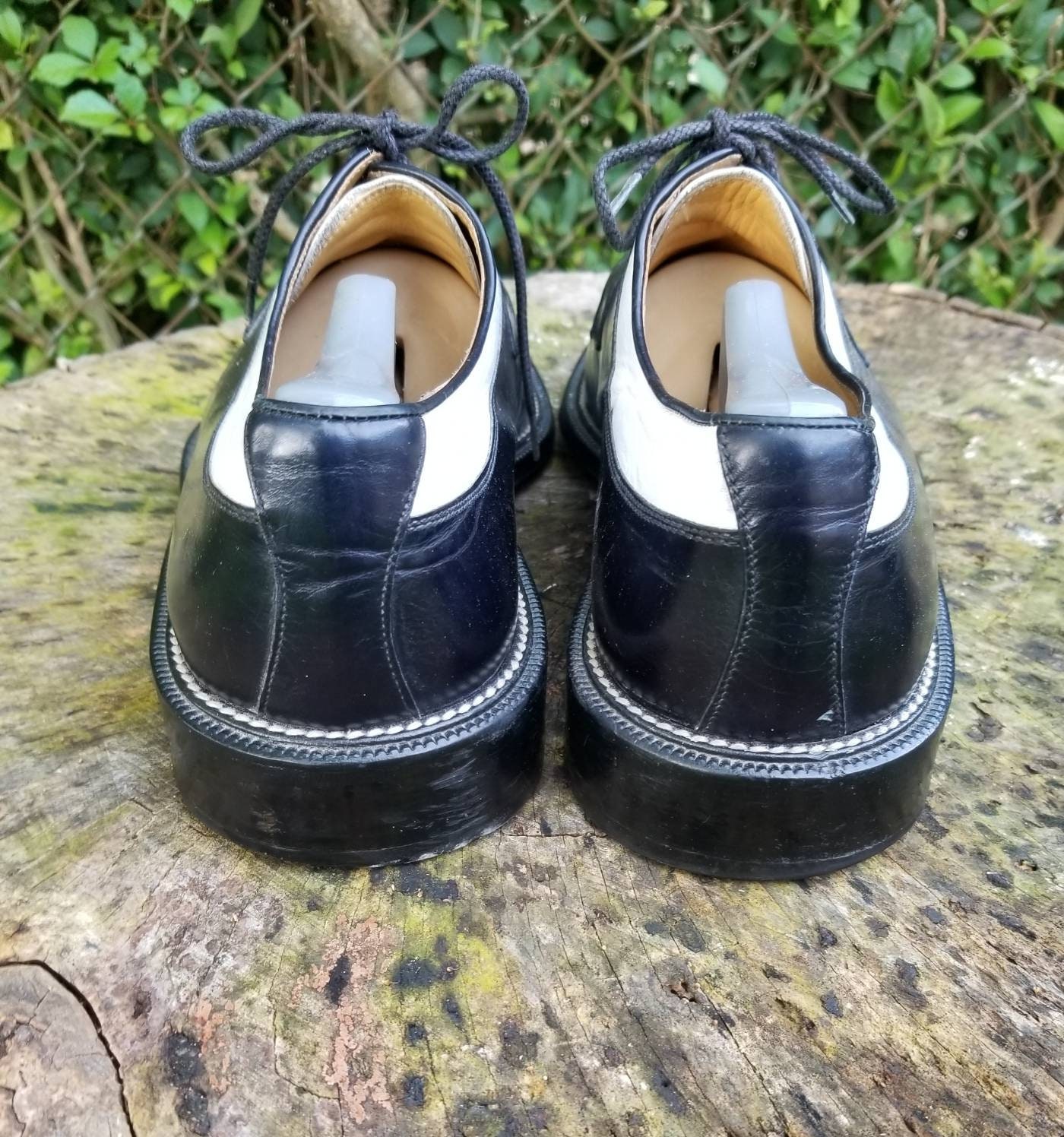 Magnanni Lace up Two Tone Leather 9.5M Oxford