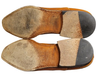 Magnanni Men's Saffron Oxford Size 12M Cap Toe Dress Shoe Tan