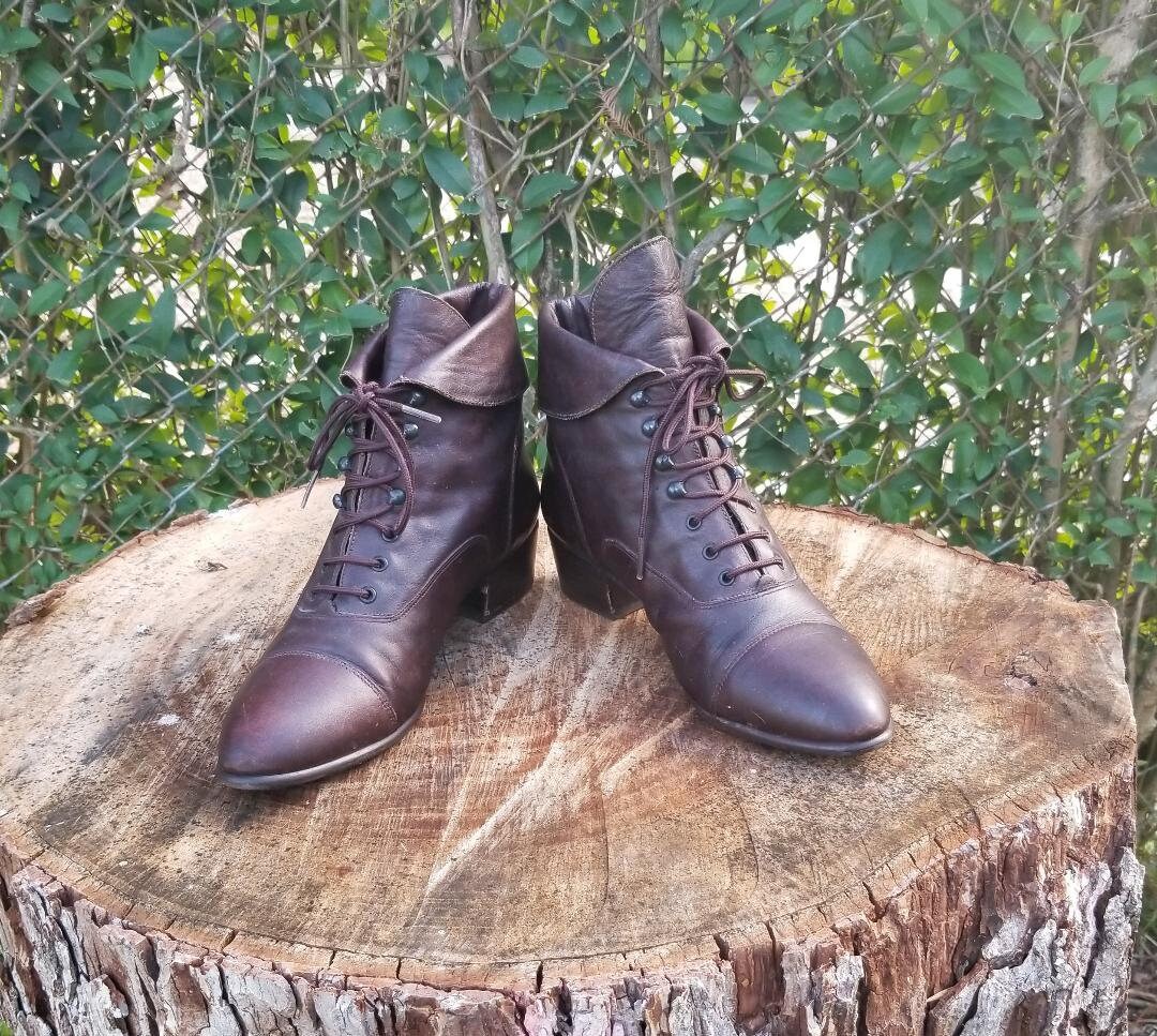 pixie lace up ankle boots