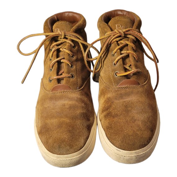 POLO Ralph Lauren Zale Suede High Top Chukka Shoe… - image 2