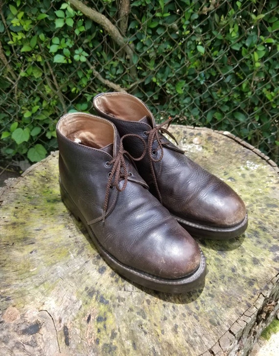 Vintage Bronx Drew Botas de tobillo para hombre / de - Etsy México