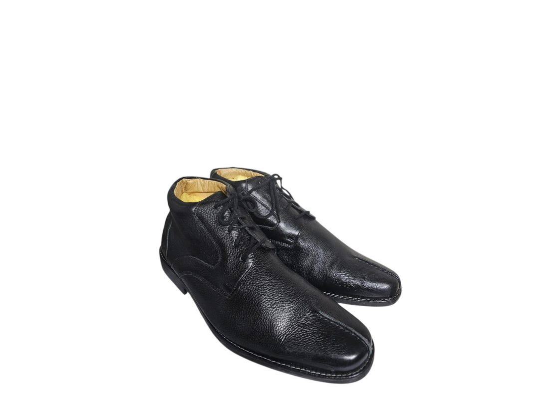 Sandro Moscoloni Ankle Boots 12D Mens Black Soft Pebbled  display picture 1