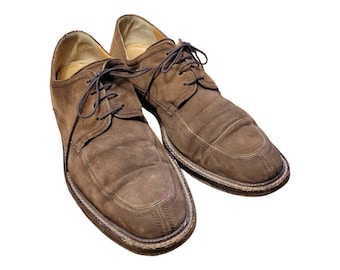 Mezlan bruine suède oxford schoenen - heren 12