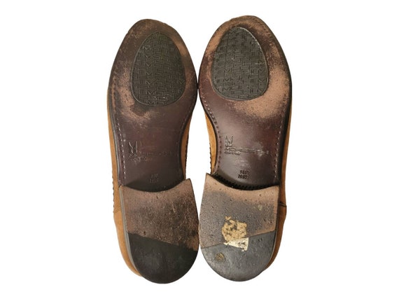 Buy Vintage Moreschi Suede Leather Loafers - Italian Made  display picture 1