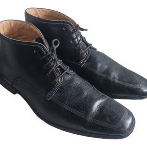 La Milano Boots Mens Size 14 Black Italian Leather Classic  display picture 2