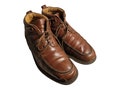 EASE By Florsheim Mens Leather Brown Chukka Boots Italy Shoes Size 9.5 M