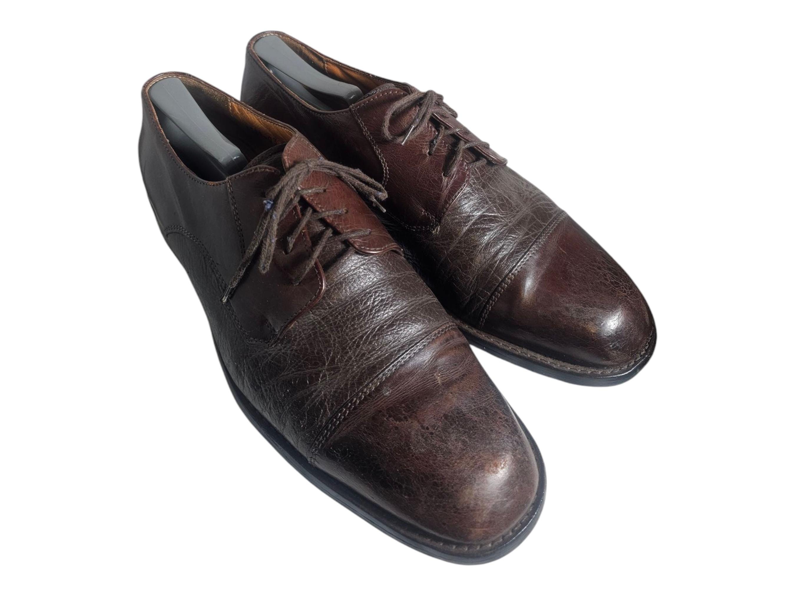Pronto Uomo Men\'s Italian Leather Shoes Mens Pronto Uomo size 12 dress shoes 12 (45) | Mercari main image 2