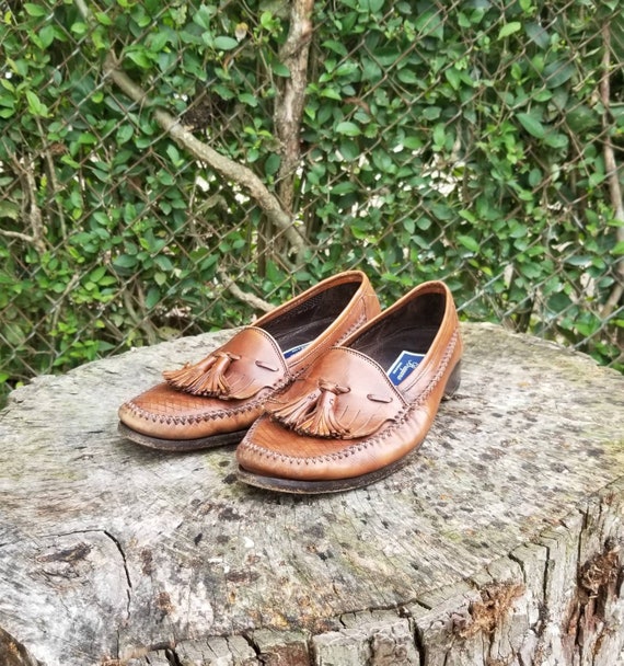 Mens 8.5 Bragano Tassel Fringe ITALIAN 