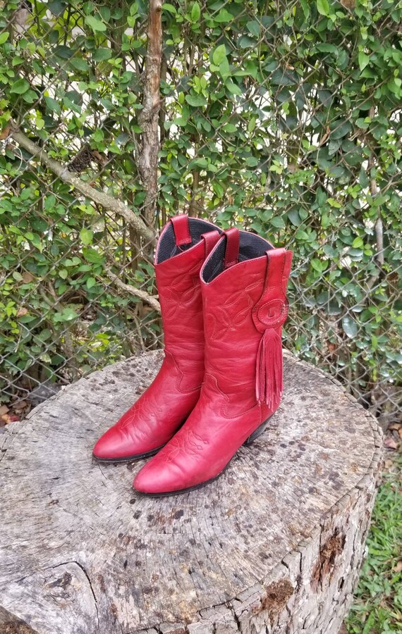 Laredo Shoes | Laredo Vintage Fringed Cowboy Boots