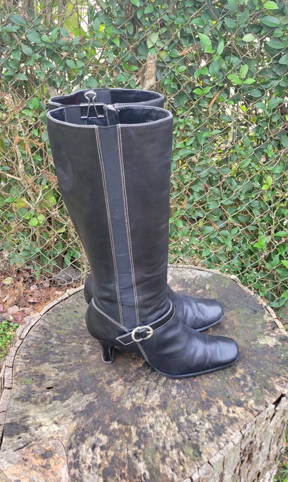 Anne Klein Akmead Leather Riding Boot/ Knee High … - image 3