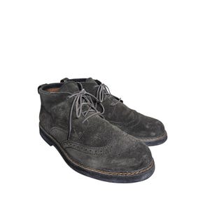 Timberland‎ Suede Leather Lace Up Chukka Boot Colorblock Black Grey 7.5 Timberland | Shoes | Timberland Chukka Boots Men 5  main image 4