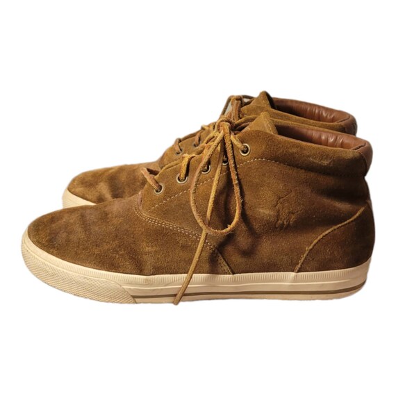 POLO Ralph Lauren Zale Suede High Top Chukka Shoe… - image 7