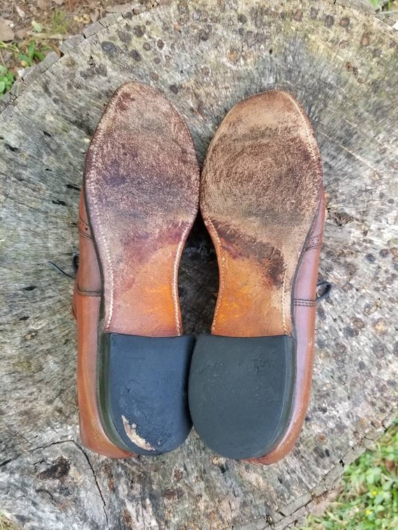 Stacy adams store wingtip cognac
