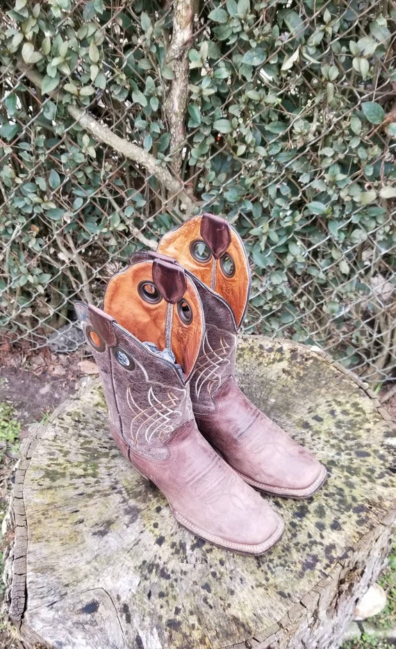 Vintage Golden Guns Western Style Cowboy Boots/Gen