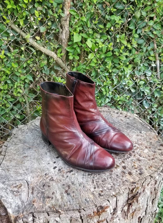 Vintage Florsheim Men's Duke Dress Boots/Genuine L