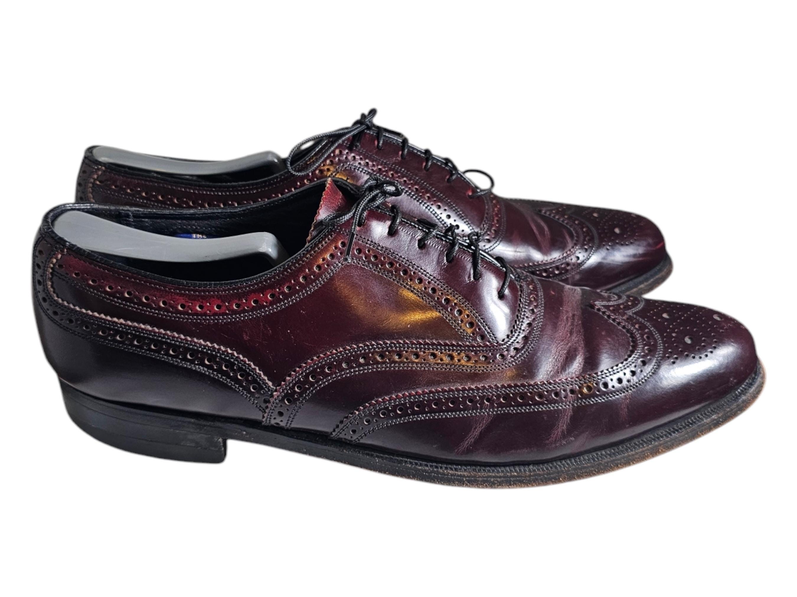 Florsheim‎ Bristow Mens Dark Burgundy Leather Wingtip Oxford Shoes 12015-601 8D Amazon.com | Florsheim Mens Lexington Burgundy Oxford - 9 D  main image 4