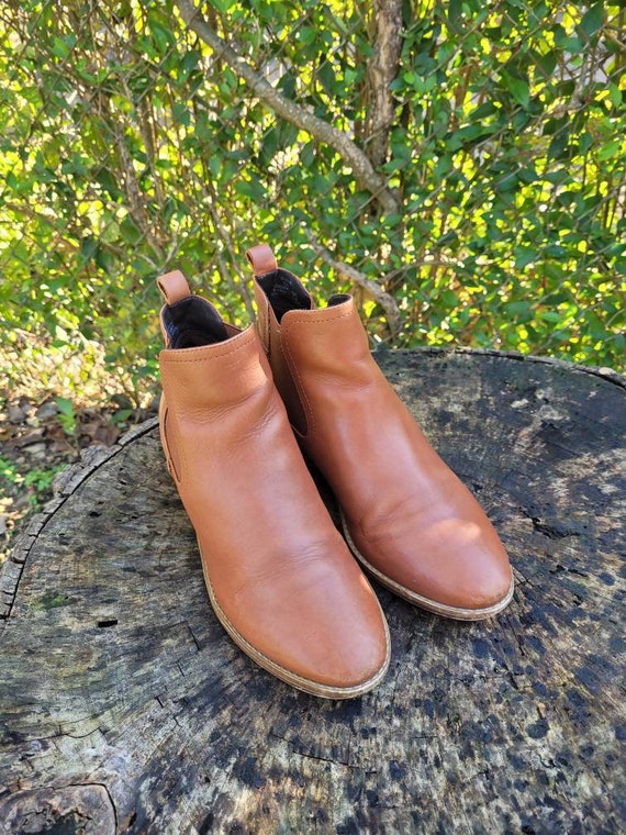 Women Leather Chelsea Boots by Steve Size - Etsy