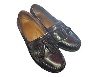 Vintage G.H. Bass Weejuns Tassel Kiltie Loafers Men display picture 1