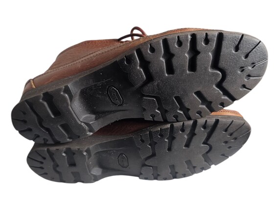 LL Bean Signature 7 D Brown Leather Jackman Ranger Moccasin Toe