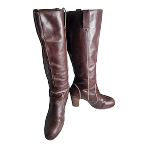 Boden Riding Boots Women's Leather Campus Boots Equestrian Brown 11.5 Plus Size