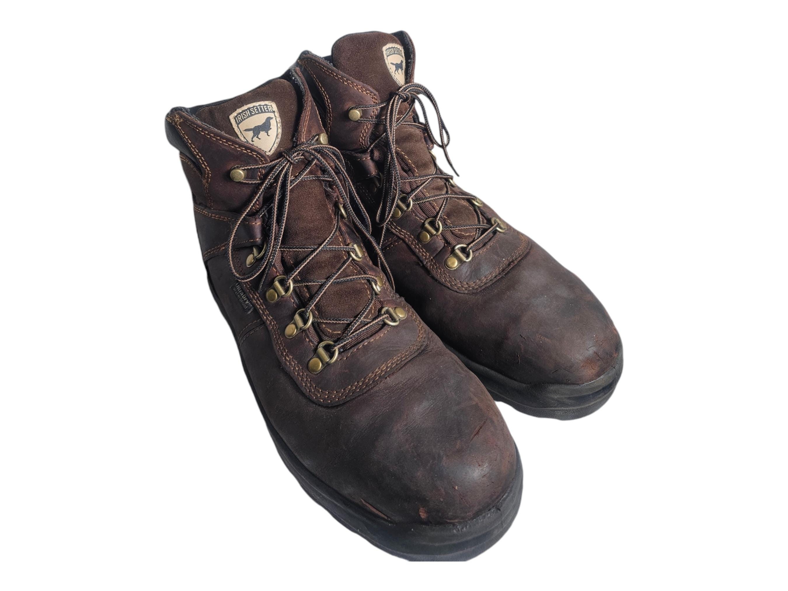 Irish Setter Mens Ely Steel Toe Work Boot Brown Size 11.5 M Etsy