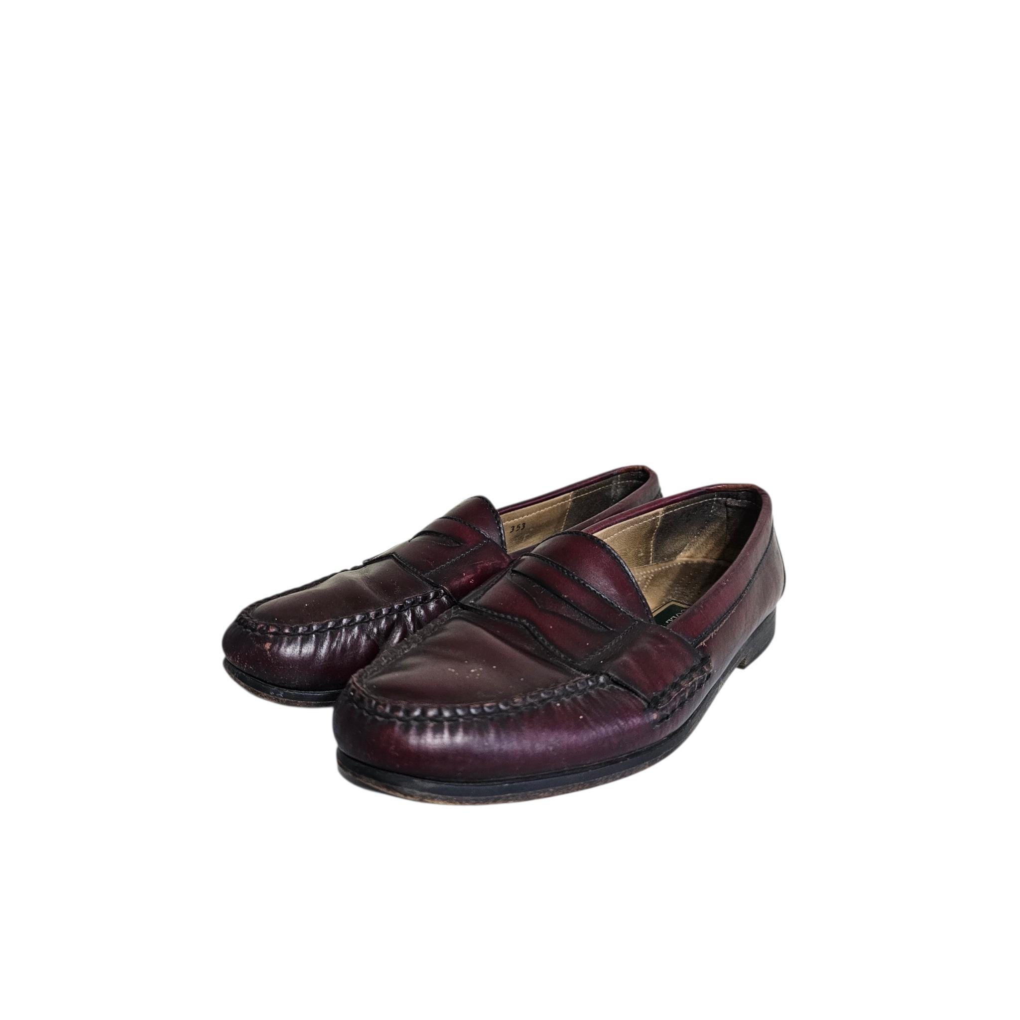 Vintage Cole Haan Shoes Mens 10 D Monk Strap Loafer Burgundy C03516 Pinch Buckle Cole Haan Mens 11 D Monk Strap Loafer Burgundy C03516 Pinch  main image 2