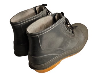 LaCrosse Rubber Work USA Made Boots Steel Toe Size 9 ANSI Z41 PT99 Gray Shoes | Lacrosse Rubber Work Usa Made Boots Steel Toe Size 9  main image 4