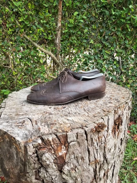 Chaussures Oxford A. Testoni Cuir Gris - Taille US 9 IT 42 - Neuf En Boîte