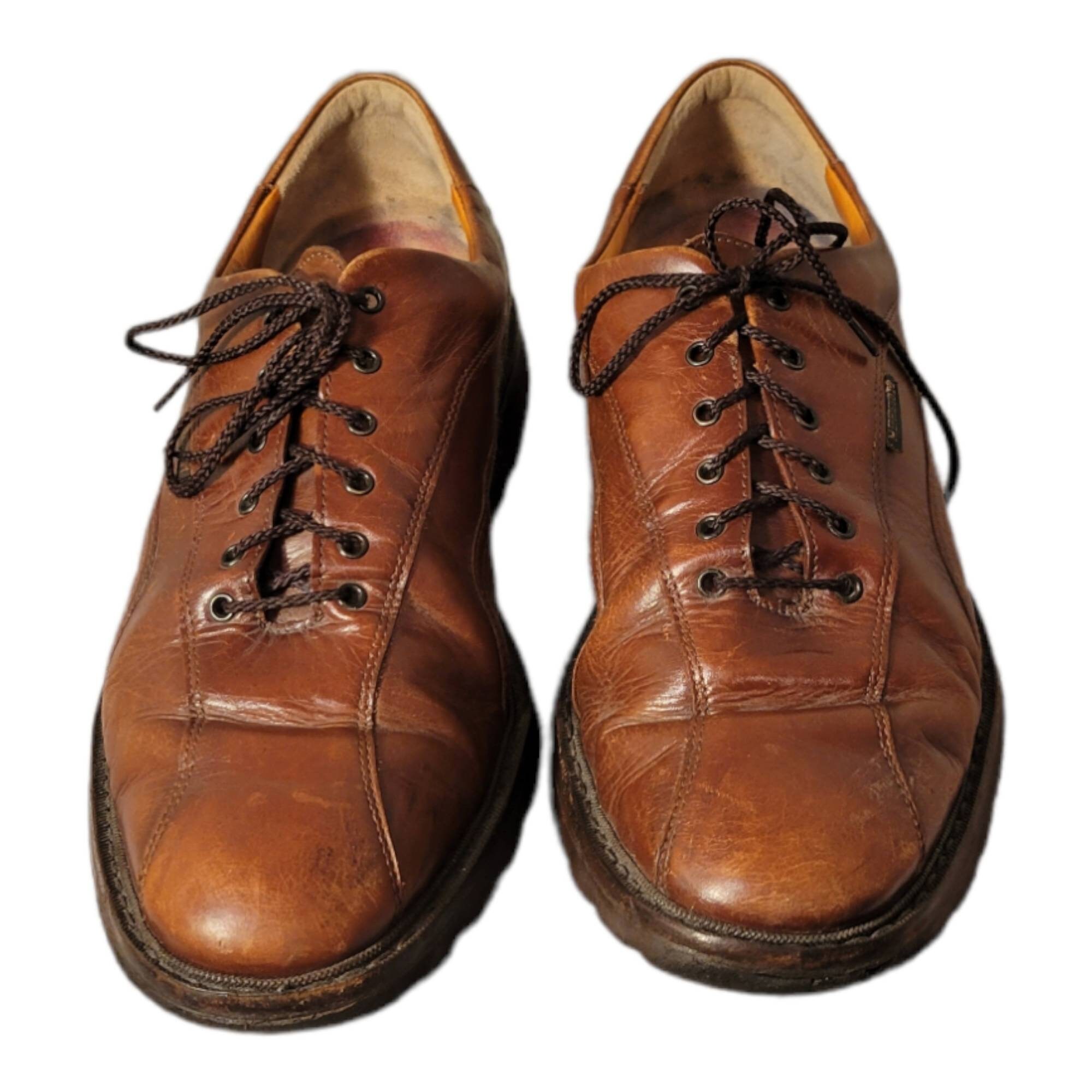 Mephisto Air Relax Goodyear Welt Brown Genuine Leather Shoes  display picture 2