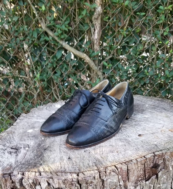 Men's Italian Designer Vintage Leather Shoes