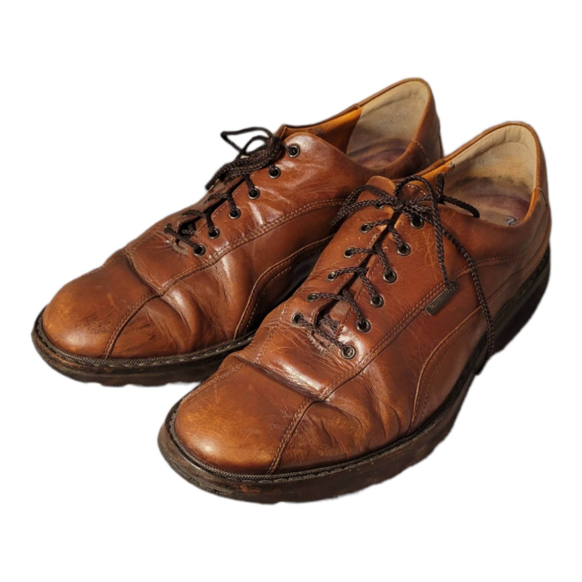 Buy Mephisto Air Relax Goodyear Welt Brown Genuine Leather  display picture 2