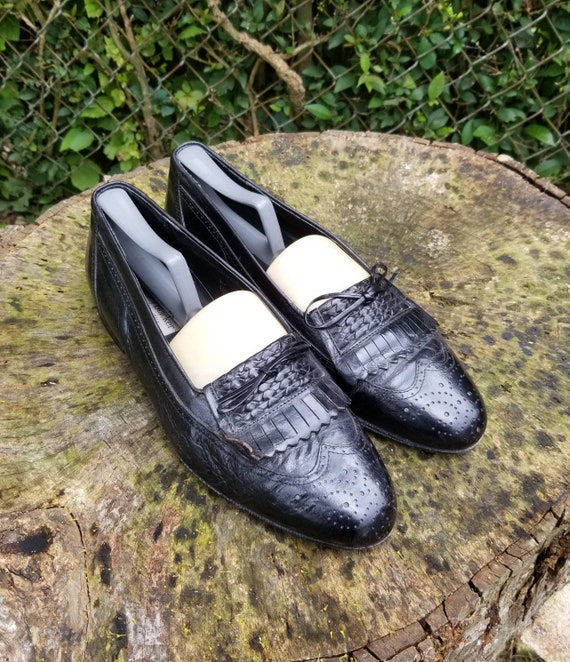 Buy Stanley Blacker Leather Tassel Loafer Online India - Etsy