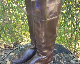 Charles david leather best sale boots