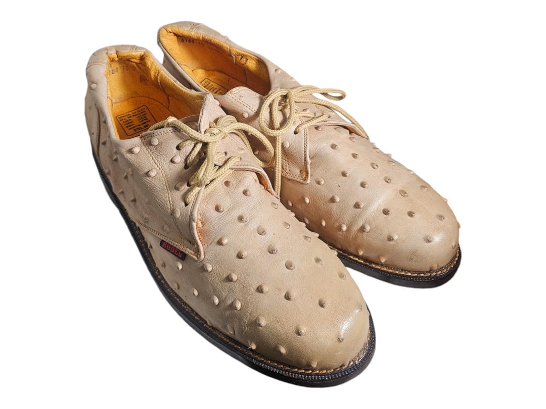 Bottes Harnais RUDEL Vintage En Cuir Marron - Taille US 10 E (équitation / Décontracté) - Homme
