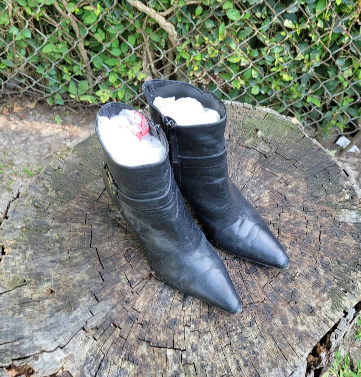 Pointy Toe Boots Etsy UK