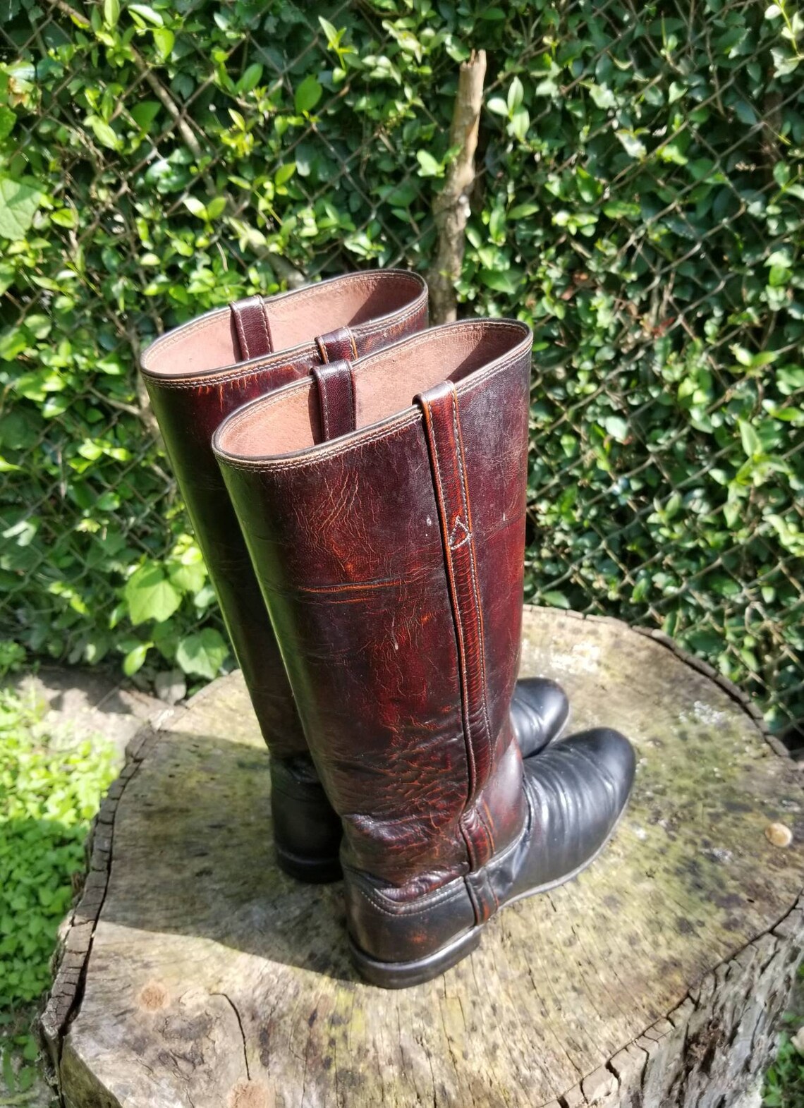 justin tall riding boots