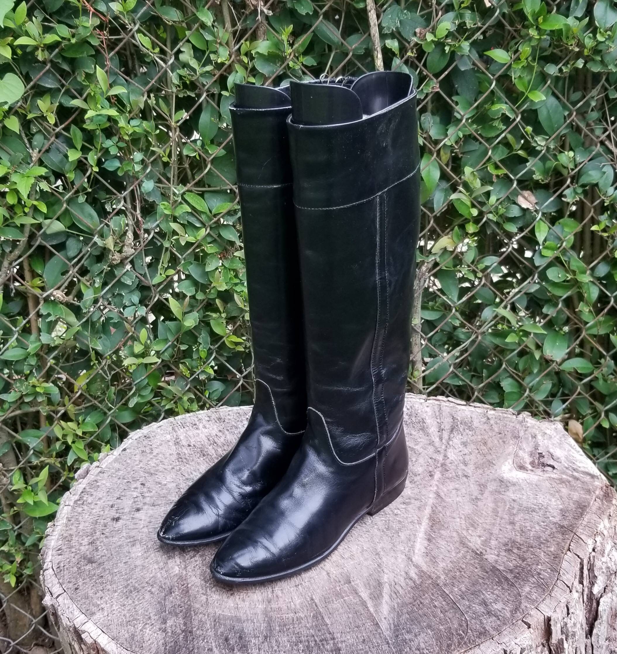 Charles David Vintage Riding Boots 