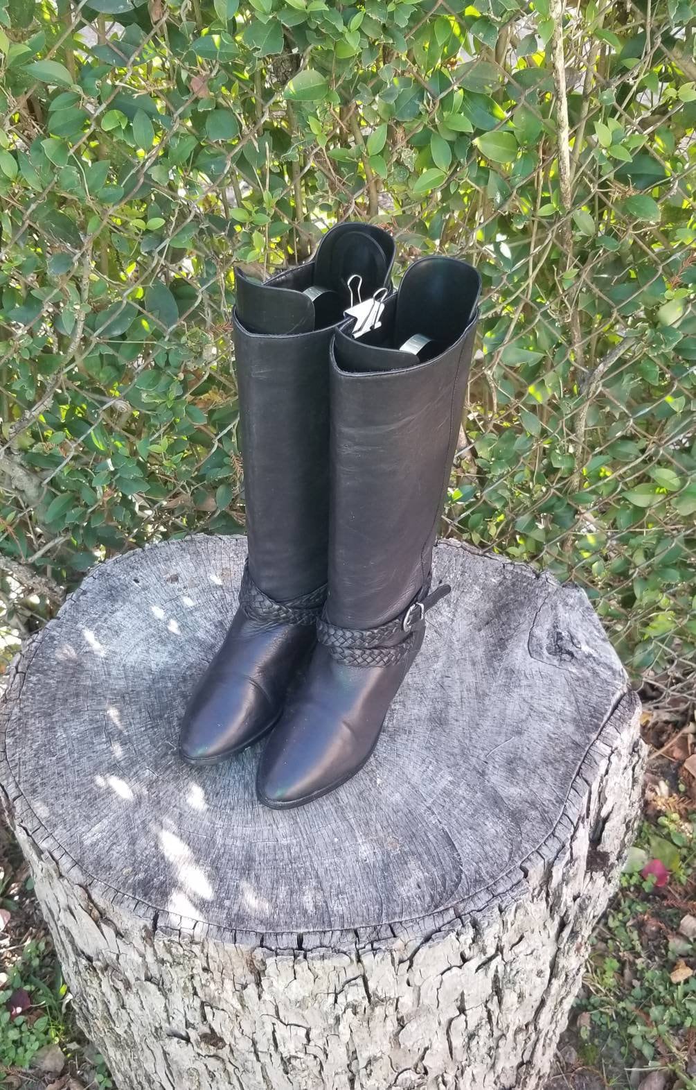 Flat Pull on Boots Etsy