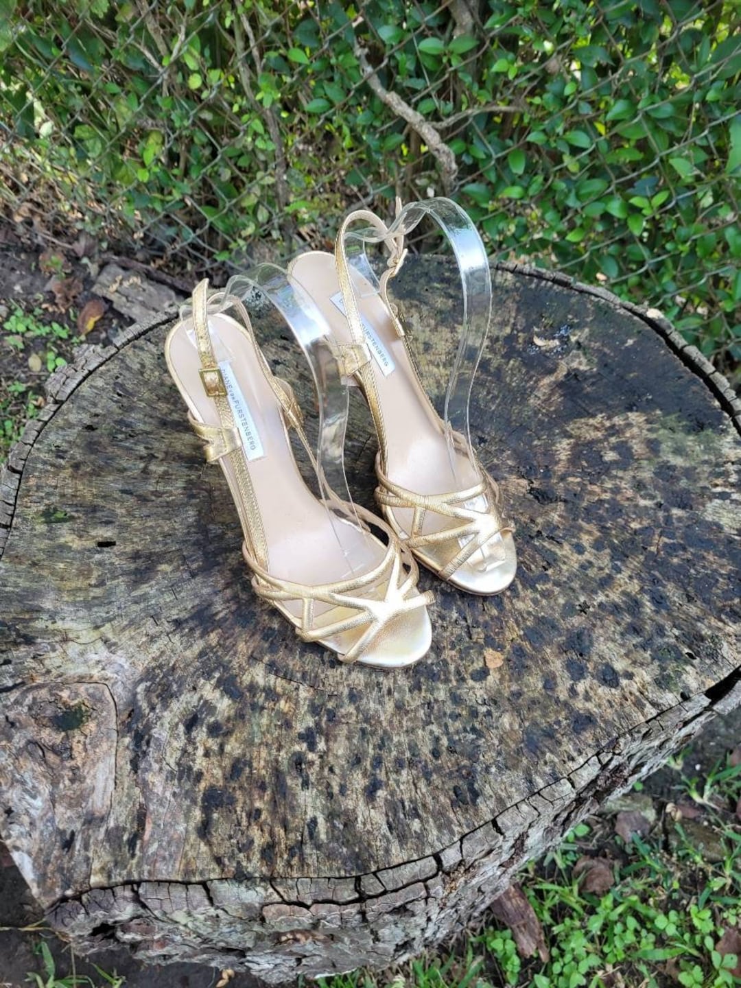 Dvf slingback best sale flats