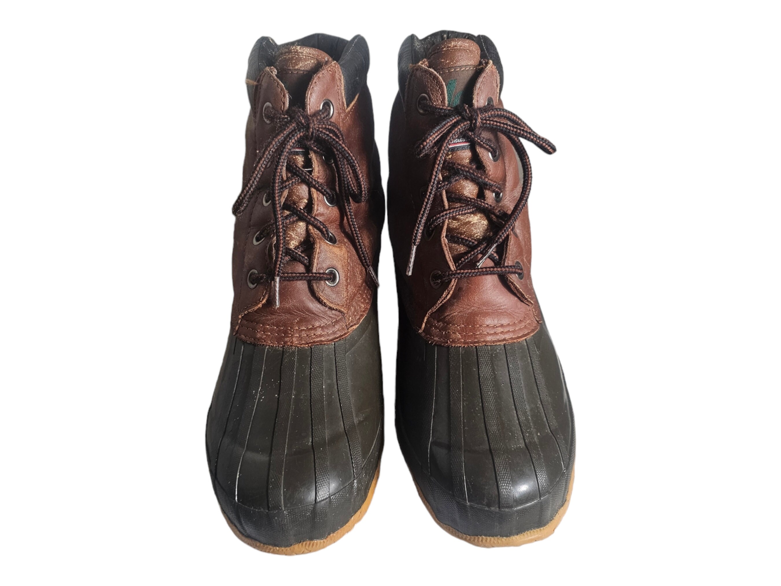 Mack Men’s Leather and Rubber Waterproof Duck Boots with Thermolite Insulation Mack Insulated Thermolite Leather Work Boots | Mercari main image 2