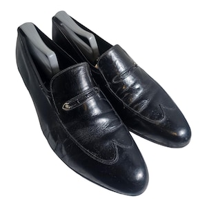 Florsheim Designer Collection Men’s Dress Shoes Black Leather 10D